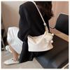 New Popular Nylon Cloth Shoulder Bag High-end Bucket Bag Small Bag for Women Summer Versatile Tote Bag for Women