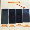 Back Glass Battery Cover for Samsung Galaxy S10 S10+ S10Plus S10 5G SM-G977N/B/U G9750 G9730 Back Cover Repair Parts Door