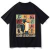 Fashion Lizard Meme Cartoon Graphic Tshirt Short Sleeve Funny Oneck Tshirts Casual Funny Printing Tee Casual Women Y2k Tops