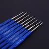 8Pcs Crochet Hooks Set 0.6-1.75mm Sewing Needles Tool Yarn Craft Knitting Needles Sweater Weave Sewing Tool