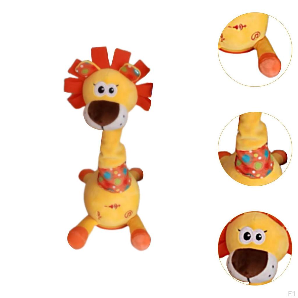 Dancing Talking Animal Toy Interactive Electric Plush for Family Fun Children