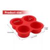 Silicone Egg Mold Air Fryer Egg Pan Reusable 4-Cavity Muffin Cake Baking Mould Kitchen Cooking Accessories