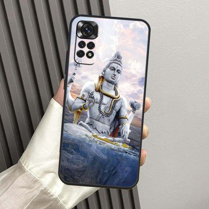 Lord Shiva Hindu God Buddha India Case For Xiaomi Redmi Note 11 Pro 8 9 10 12 Pro 8T 9S 10S 11S Redmi 10 10A 10C 12C 9C Coque