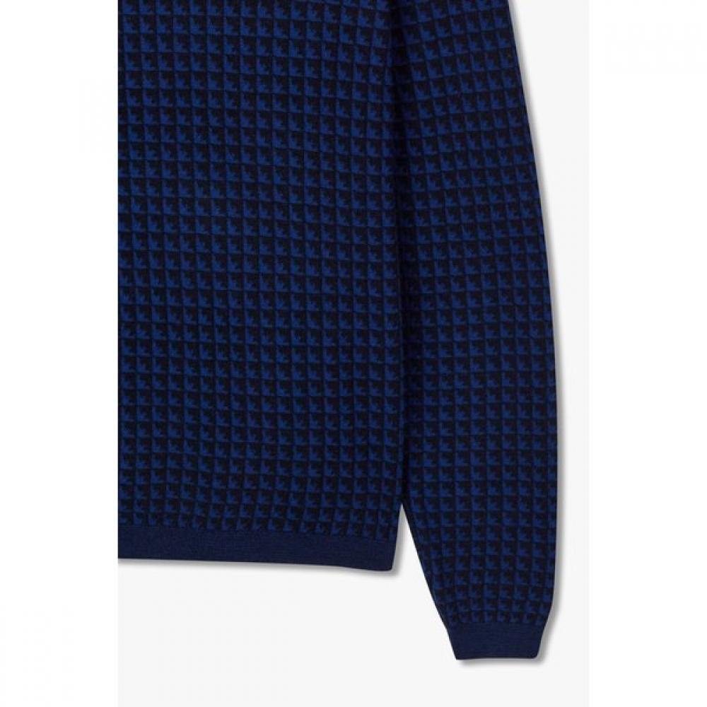 Emporio Armani Men S Long Sleeve Eagle Pattern Pullover A515328016