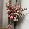 Long Lasting 90CM Long Artificial Flower Bouquets Vibrant Easy Care Fake Flowers Long Stems Artificial Flowers Wedding Party