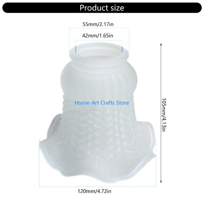 Y3NA Flower Shaped Bulb Guard Ceiling Light Pendant Light Cover Easy To Install