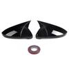 2PCS Car Rearview Side Mirror Cover For VW GOLF 7 MK7 MK7.5 R GTI 2014-2019
