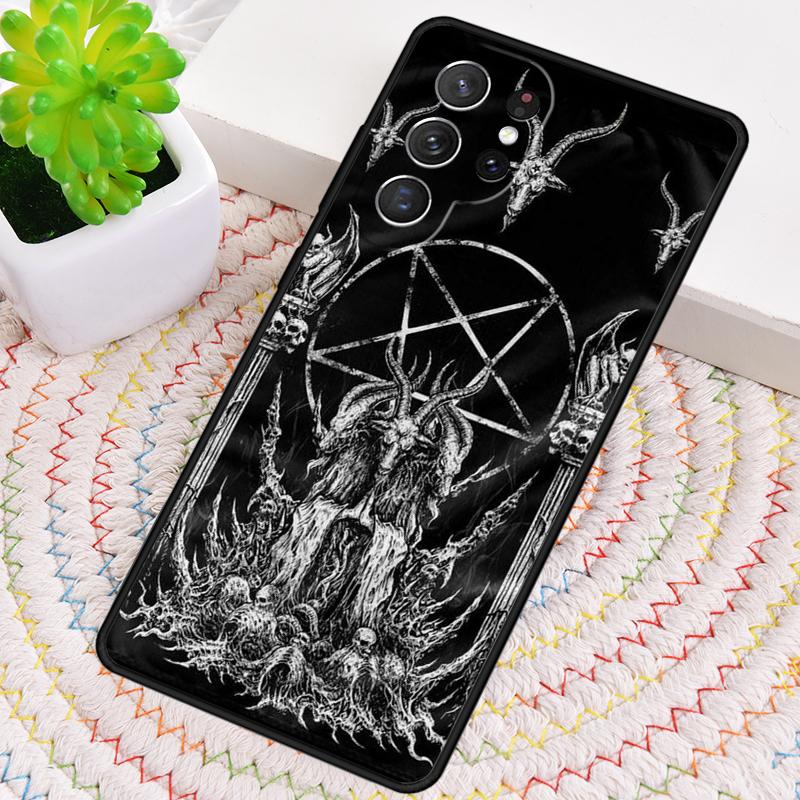 Devil Satan Phone Case for Samsung Galaxy note 10 pro S26 Ultra S23 S24 FE S25 S21 S22 PLUS shockproof Cove