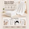 Christmas Snowman and Teddy Bear Pattern Warm blanket Flannel blanket for bedroom, living room, sofa, and nap sofas