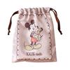 Small Planet Disney Ribbon Drawstring Bag Mickey Mouse/Minnie Mouse/Cute