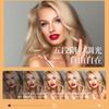 Actress Mirror with LED Makeup Tabletop 3 Color USB Touch Memory White Mirror, Three-Way Light, Mirror, Mirror, 2x/3x Magnification, Switching, Type-C