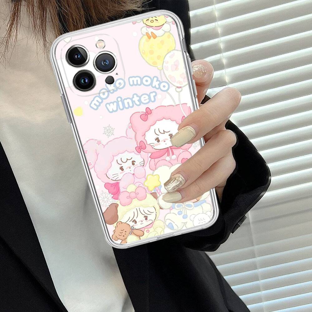 Famous Cute M-Mikko C-Characters For IPhone 17 Air 16 Pro Max 15 14 13 12 11 Plus Phone Case