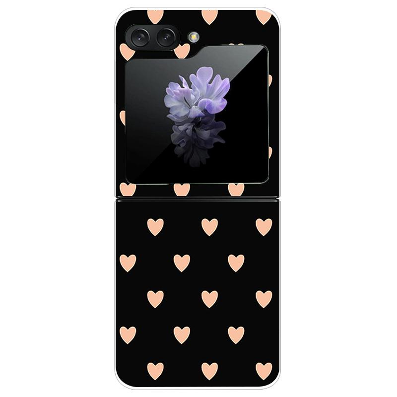 Clear Phone Case For Samsung Galaxy Z Flip7 Fashion Hard PC Silicone Cover For Galaxy Z Flip 7 5G ZFlip7 Transparent Protector