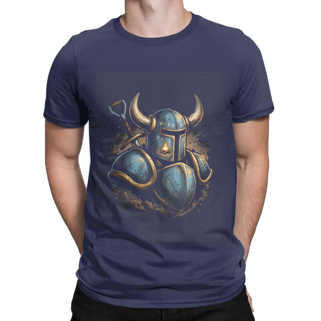 Shovel Knight Vaporwave Aesthetic Retro Design Funny Graphic 100 Cotton TShirt Shovel Knight Tops Tees For Unisex