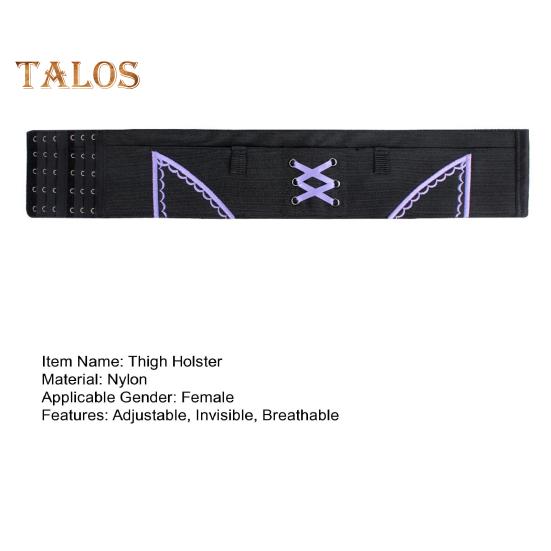 Women Thigh Holster Adjustable Invisible Leg Strap Elastic Non-slip Breathable Outdoor Hunting Thigh Strap Pistols Holder Leg Garter Wrap Belt