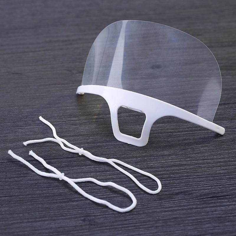 5pcs/lot Transparent Masks Permanent Anti Fog Catering Food Hotel Plastic Kitchen Restaurant Masks  Kitchen Tools