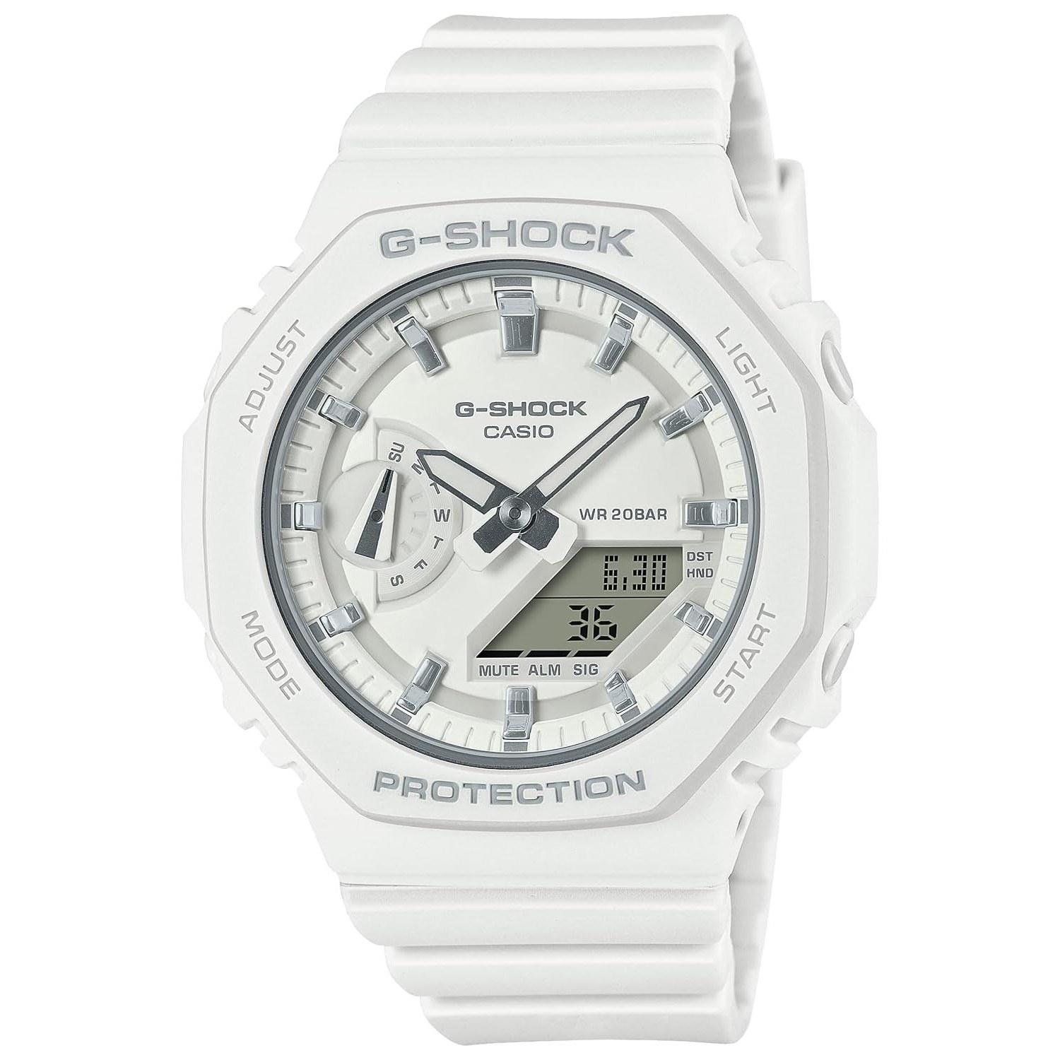 Casio Wristwatch G-Shock Domestic Genuine Product Mid-Size Model GMA-S2100-7AJF Ladies White