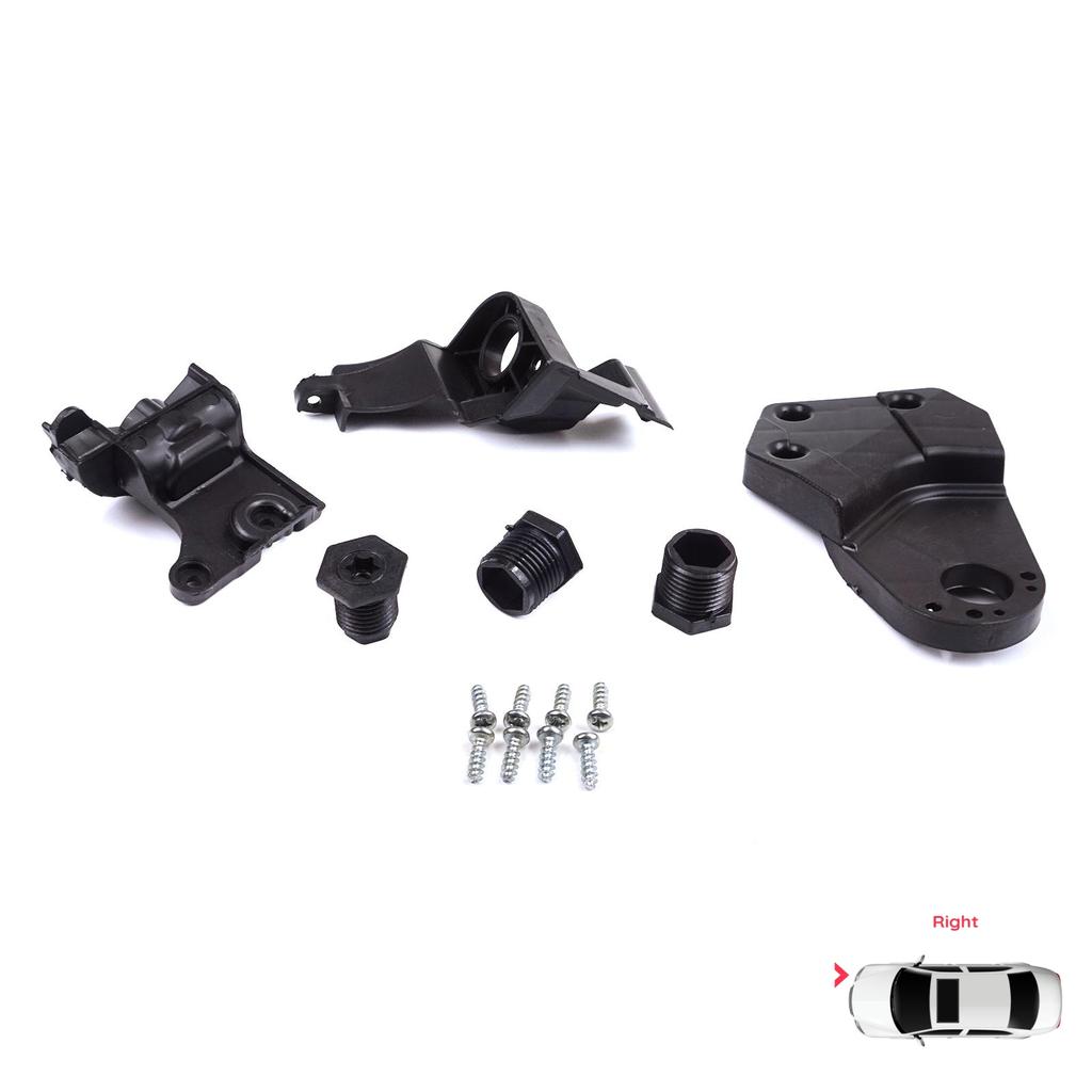 EHL572-2 Scheinwerferhalterung Montage Reparaturwinkel Laschensatz Rechte Seite für Mercedes E-Klasse W213 X213 W238 C238 A238 2016-2020