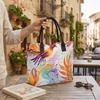  Watercolor Phoenix Tote Bag Fashion Large Capacity Casual Shoulder Handbag for Daily Use