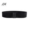 Comfortable Stretch Belt Wide Elastic Waist Belt, Adjustable Stretchy with Metal Stylish Modifier Square Buckle, Slimming Waistband for Dresses