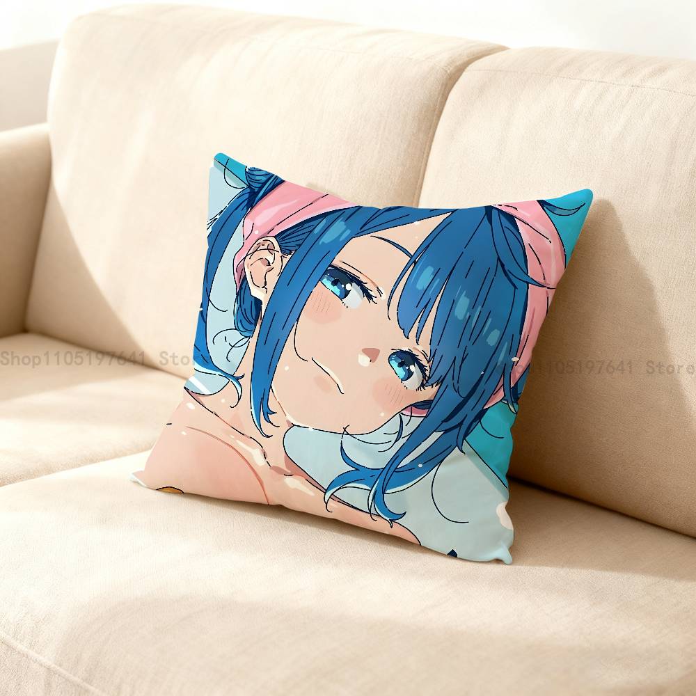 

Anime A-Anna Too Many Losing H-Heroines Anime Celebrity Merchandise All-Match Printed Pillow Case Sofa Room Decoration Protector 12x12Inch
