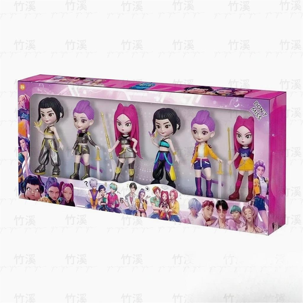 Cartoon Game Character Figures - Collectible Toy Models for Desk Decor, Display & Gifts