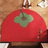 Festive Entry Floor Mat, Dust Removal, Wear-Resistant Silk Ring Floor Mat, Dirt-Resistant And Easy To Take Care Of, Anti-Skid Mat At The Entrance Can