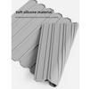 Collapsible Silicone Drain Pad Quick-drying Foldable Dish Drainer Kitchen Drying Mat  Cups Bottles
