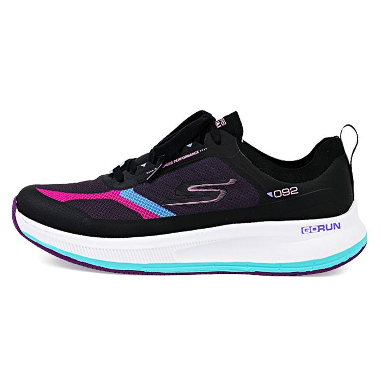 (WMNS) Skechers Go Run Pulse Fast Stride Black Multi Women s 128658-BKMT EU 35