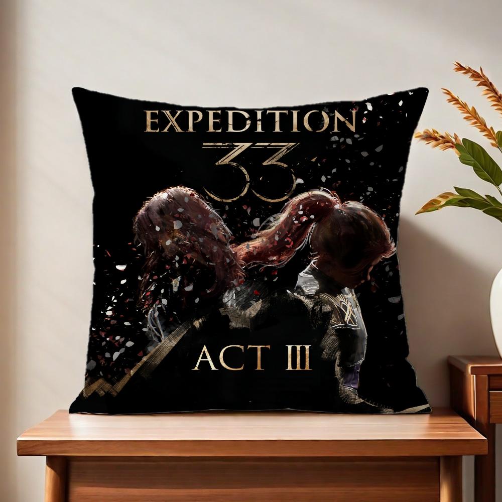 Game Eexpedition 33 Cushion Cover For Pillow Printing Sofa Decoration Home Car Room Coffee Shop Office Nordic Simplicity