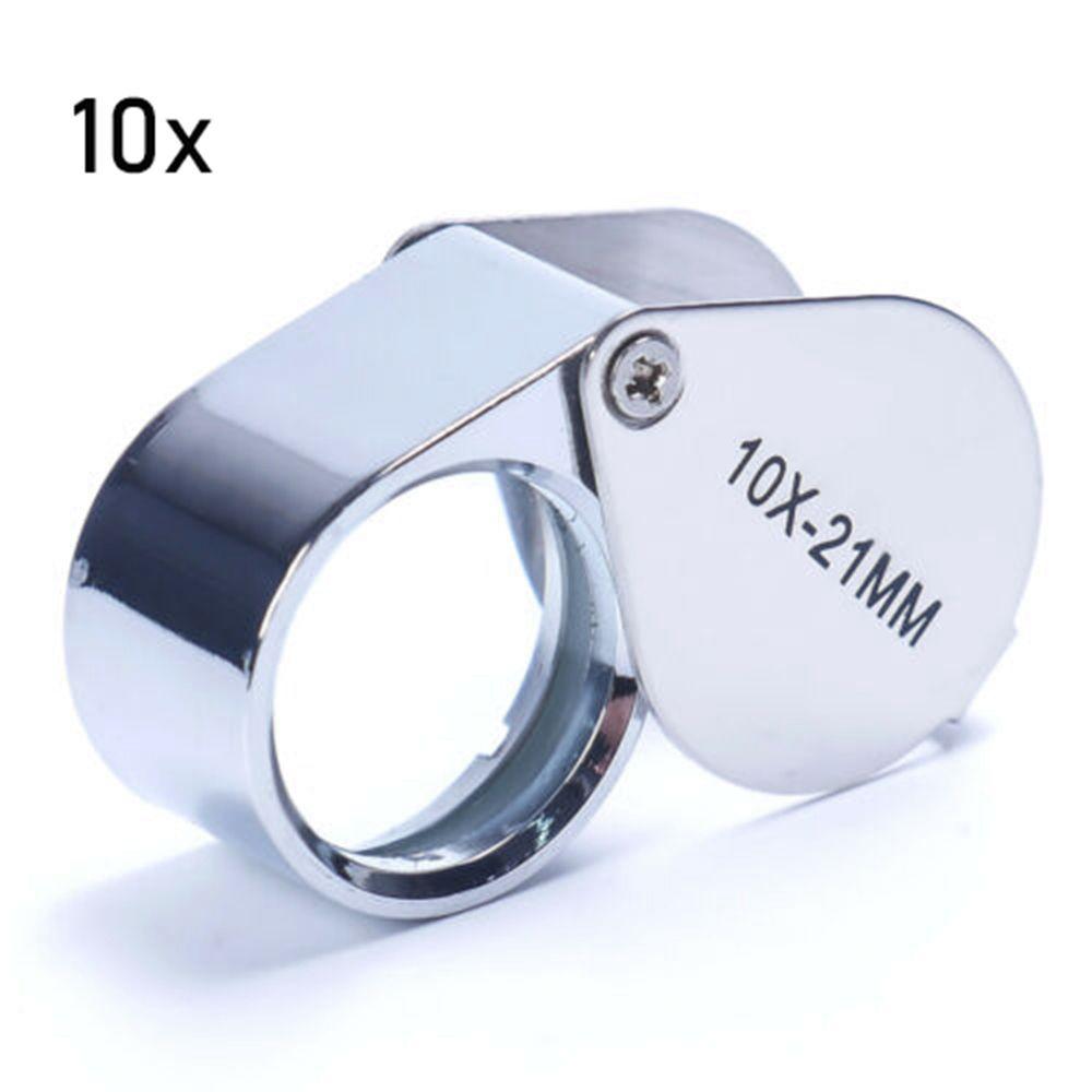 

1 ШТ 10/20/30X Міні Ручна Лінза Оптичне Скло Збільшувальне Ювелірне Око Збільшувач Ювелірна Лупа