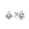 Fashionable 925 Silver Heart-shaped Flower Square Butterfly Earrings Suitable for Women's Fashion Jewelry Gifts
