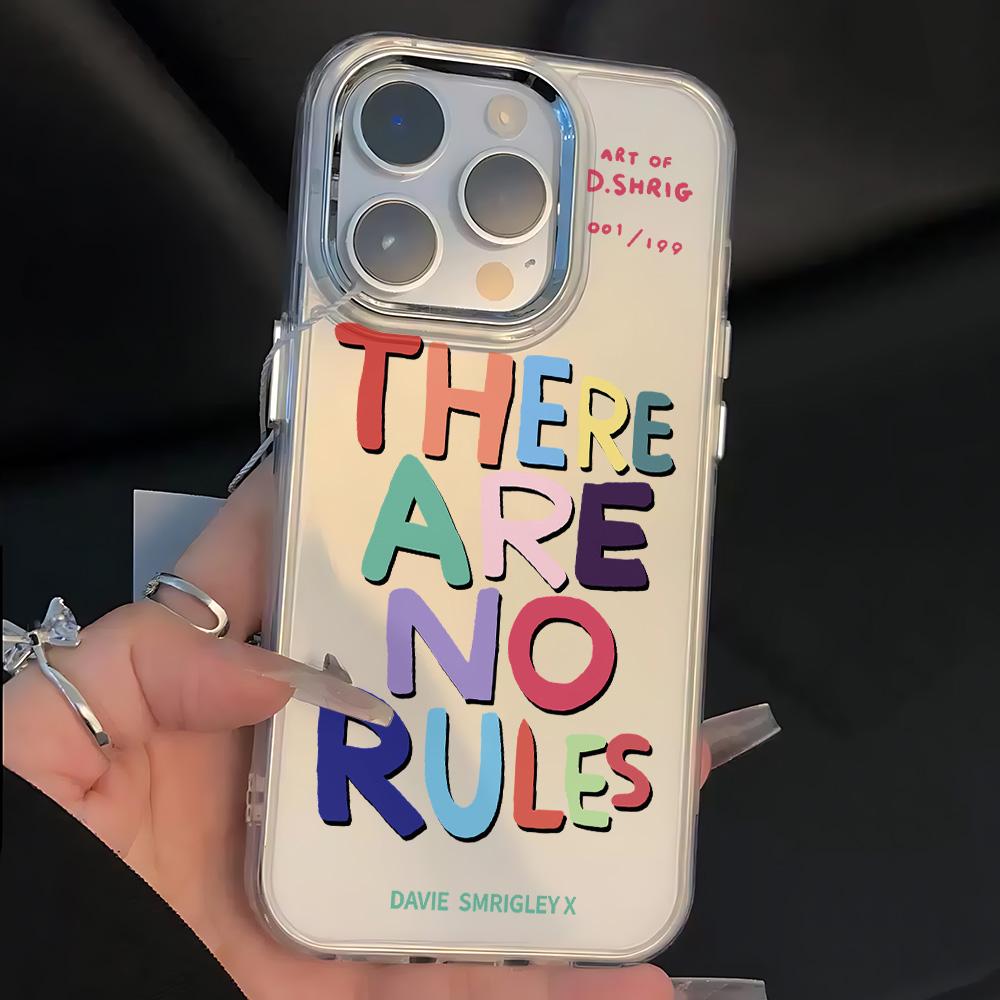 

Colorful English Luck Has No Rules Phone Case For Google Pixel 10 9 8 7 9A XL Pro 4G 5G Transparent Soft Silicone TPU Back Cover Pixel 8 5G