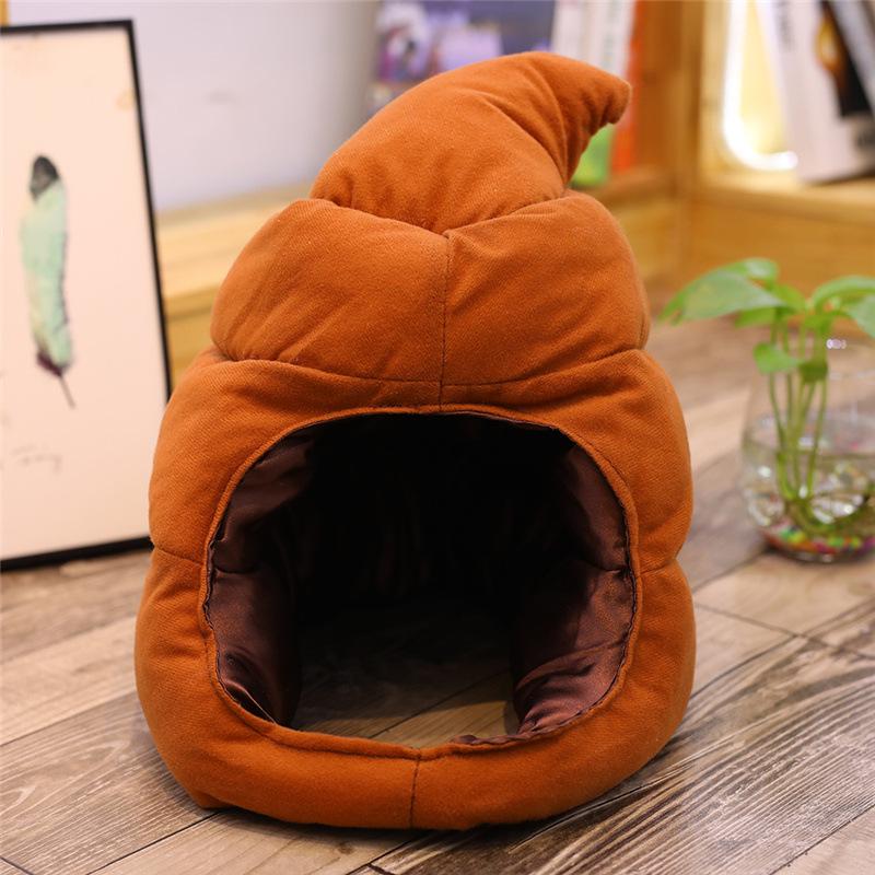 Children's Funny Cartoon Poop Hat for Photography and Costume Games