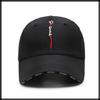 Cap with English Mountain CA888 [White Fang] Letters, Hat, Outdoor, Climbing, Walking, Fishing, Women's, Men's, (Navy)