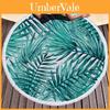 Premium Quality Large Round Beach Towel And Picnic Blanket With Timeless Flower Design