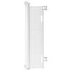 Retractable Baby Gate, Extends To 1850 Mm Wide, 795 Mm Tall, with Security Lock, Easy To Use, Walk Through Without Tripping, Mesh Dog Gate for Stairs,