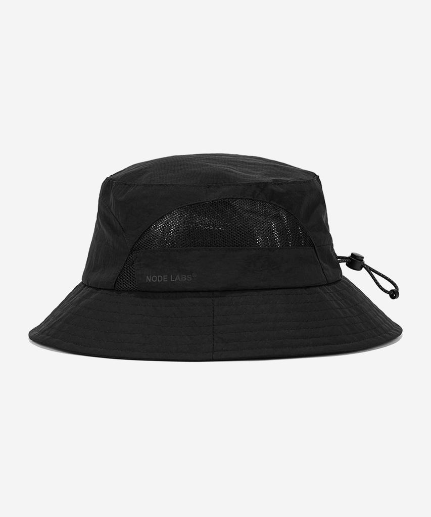 NODE LABS Dev:5 Sunglasses Cut Bucket Hat_Black