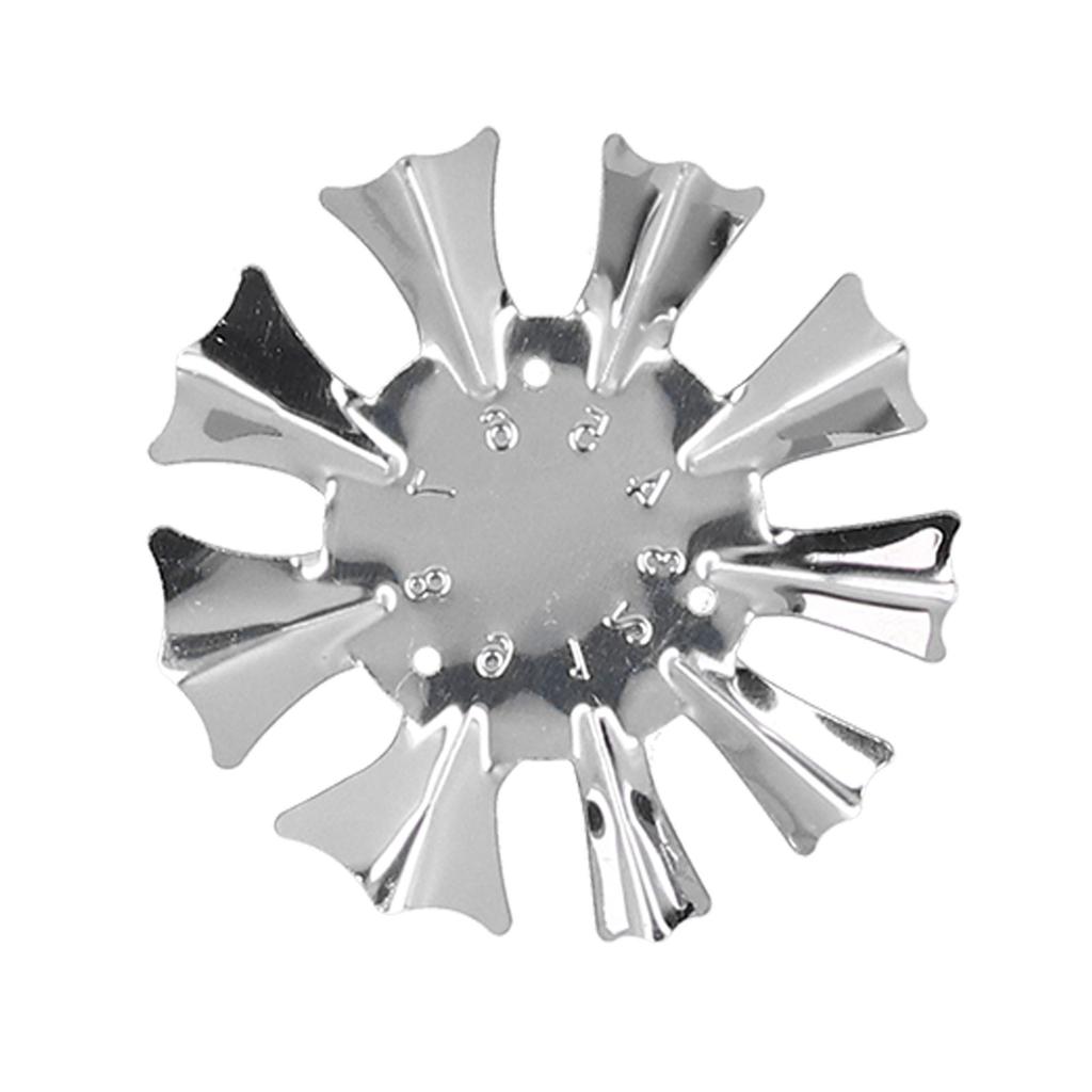 7pcs Nail Manicure Trimmer Stainless Steel Nail Smile Line Cutter Template Tool