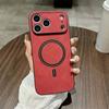 For Magsafe Leather Shockproof Phone Cases For 17 16 15 14 13 12 11 Pro Max 16e Plus Air Magnetic Wireless Charge Cover