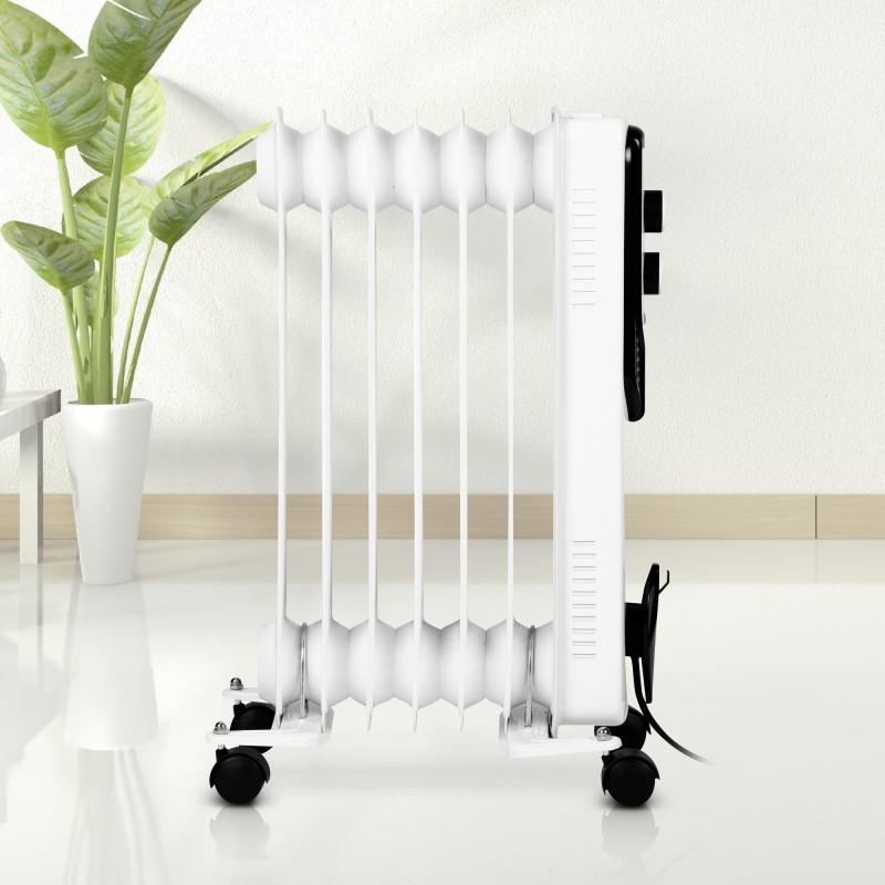 Pullman H300 - 7-Element Oil-Filled Radiator - 1500w - 3 Heat Settings - Adjustable Thermostat