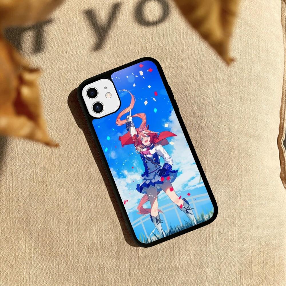 Anime Uma Musume Pretty Derby Tokai Teio Phone Case Silicone PC+TPU For For IPhone 11 12 13 14 15 16 Plus Pro Max Cover