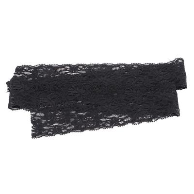Krajková stuha Oděvní doplňky Dekorace Řemesla DIY Materiály 10 yardů 6cm šířka Černá