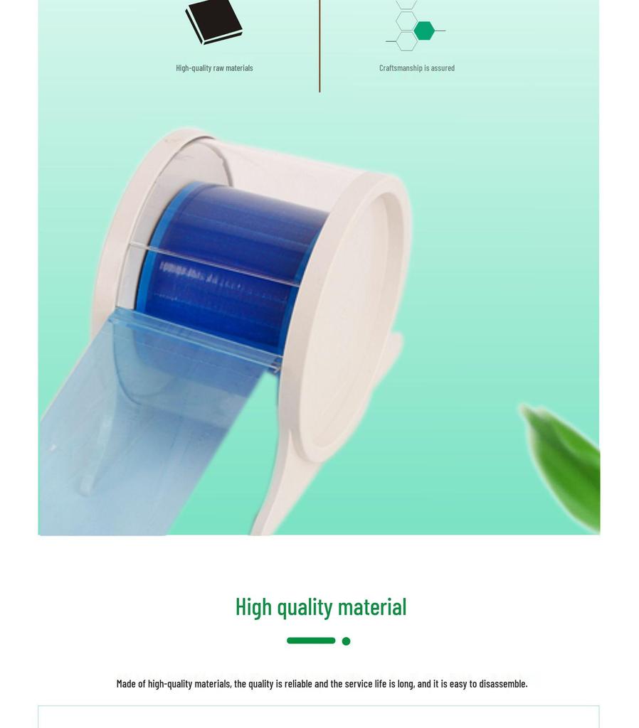 Dental Protective Film Dispenser - Anti-Contamination Plastic Holder