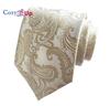 Cozy Up 3.15"(8cm) Fashion Striped PaisleyTies Men Plaid Flower Necktie for Wedding