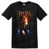 Reba McEntire Country-Sängerin T-Shirt Westliches Porträt Grafik Konzert Fan-T-Shirt