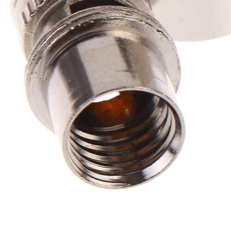1Pc Pl259 Solder Connector Plug With Reducer For Rg8X/ Rg213 Coaxial Cable Nickel Plated Brass Gold Contacts High Reliability