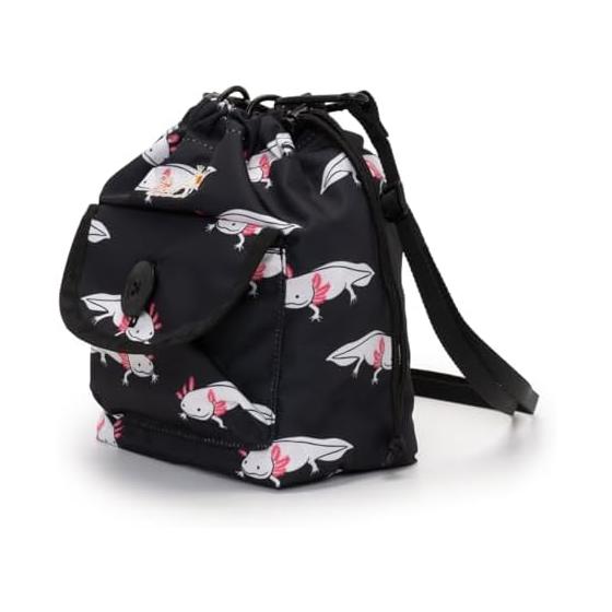 

[Go Slow Caravan] go slow caravan 2way polyester taffeta drawstring pouch drawstring shoulder shoulder bag crossbody drost ladies SNK-358101