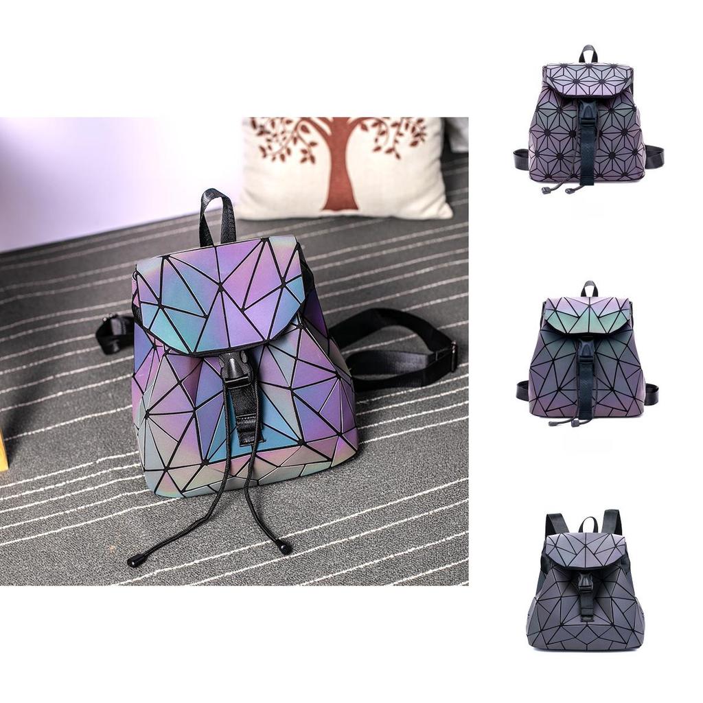 Women Quilted Pu Backpack With Multiple Pockets For Daily Use And Trendy Style