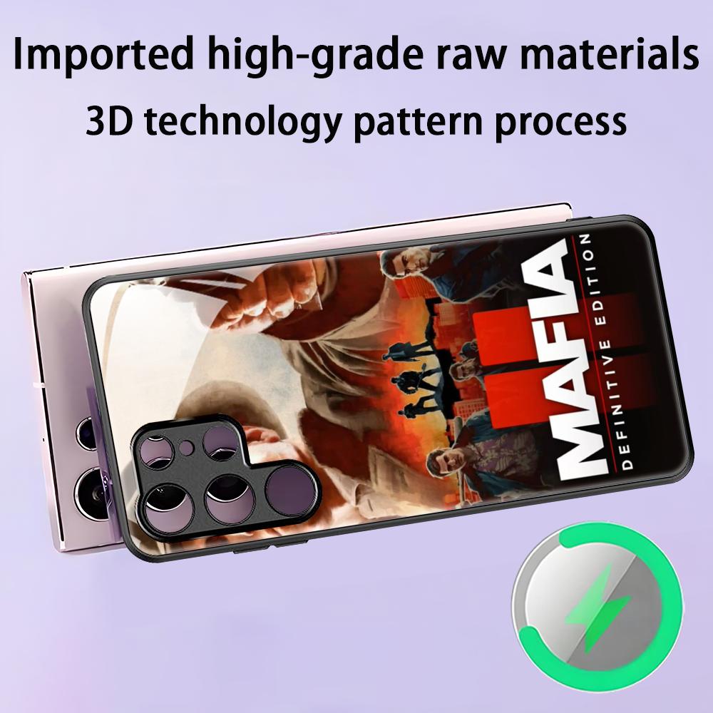 GAME mafia the old country Phone Case For Samsung S25 S24 S23 S22 S21 S20 Plus Ultra Note20 Glass Magnetic Case